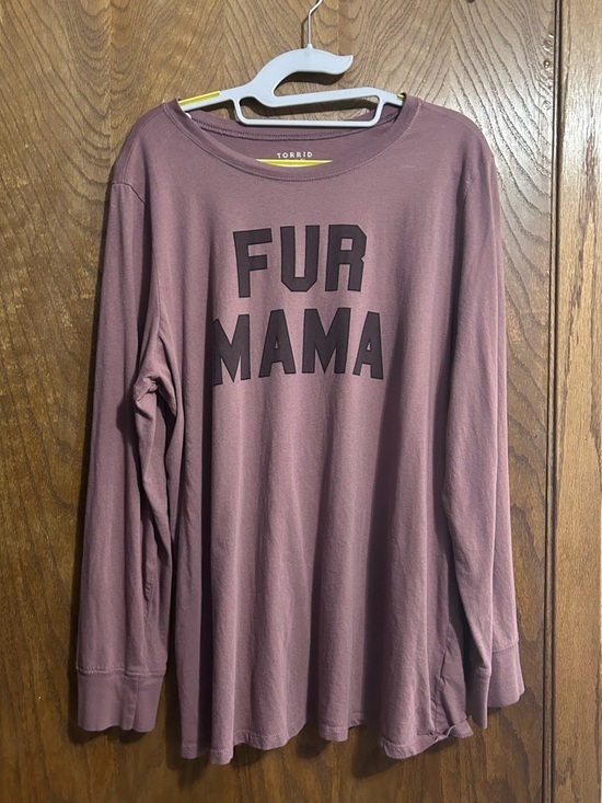 torrid Tops - torrid Classic Fit Crewneck Tee - Dusty Mauve